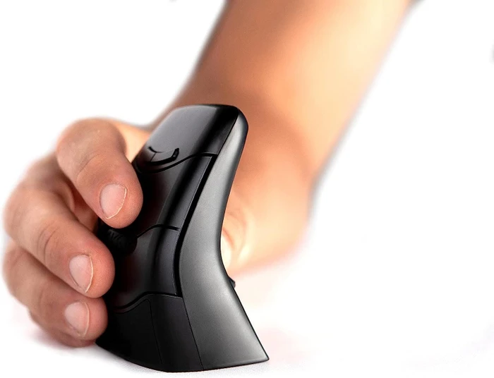 BakkerElkhuizen DXT 3 Precision Mouse Wireless, Vertikale Maus, USB