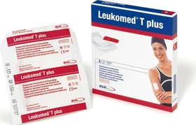 BSN medical Leukomed T Plus Pflaster transparent steril, 8 x 15cm, 5 Stück