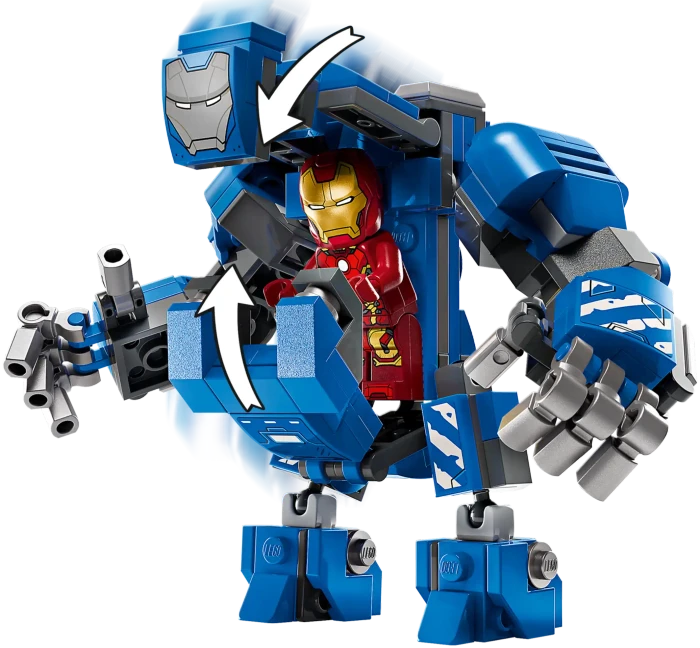 LEGO Marvel Super Heroes Spielset - Iron Mans Labor: Halle der Rüstungen