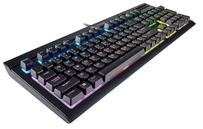 Corsair Gaming K68 RGB, LEDs RGB, MX RGB RED, USB, BE