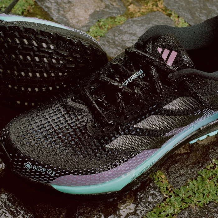 adidas Supernova GTX core black/iron metallic/semi flash aqua (Damen)