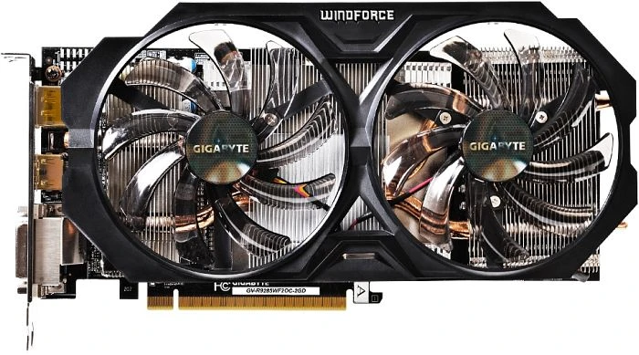 GIGABYTE Radeon R9 285 OC, 2GB GDDR5, 2x DVI, HDMI, DP