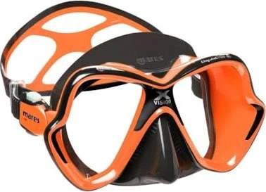 Mares X-Vision Ultra Liquidskin Zweiglasmaske rot/schwarz