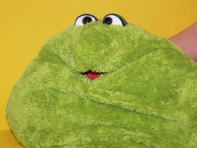 Living Puppets Wunschtraumkuschelmuschelkissen grün