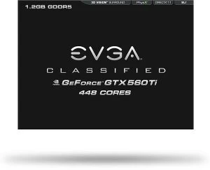 EVGA GeForce GTX 560 Ti 448, 1.25GB GDDR5, 2x DVI, Mini HDMI