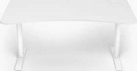 Arozzi Arena Gaming Desk Schreibtisch 160x82cm weiß/weiß