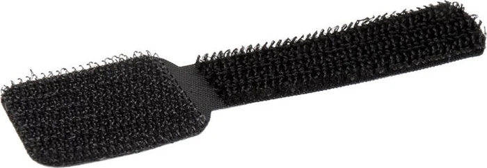 LABEL THE CABLE LTC Wall Klett-Kabelhalter, schwarz, 50er-Pack