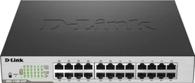 D-Link DGS-1100 Desktop Gigabit Smart Switch, 24x RJ-45, 100W PoE+