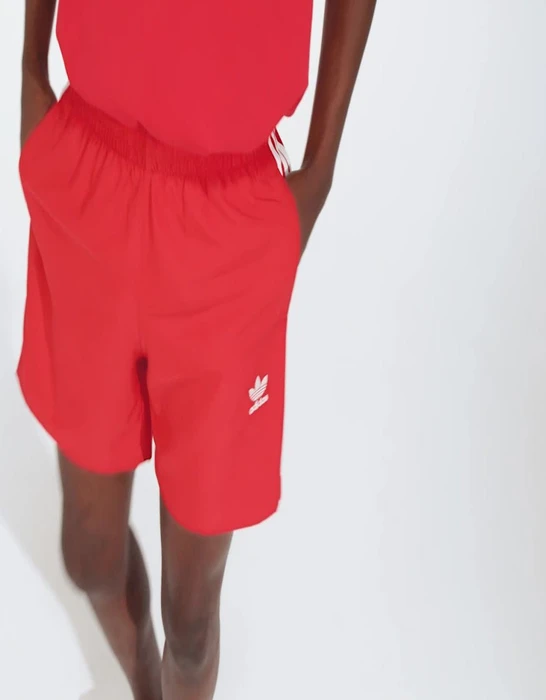adidas Originals Adicolor 3-Streifen Badeshorts better scarlet (Herren)