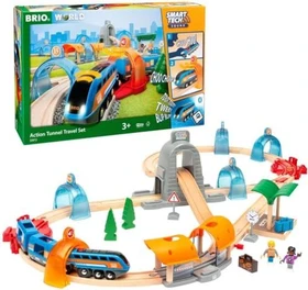 BRIO Smart Tech Sound Action Tunnel Reisezug Set