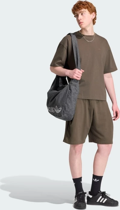adidas Premium Essentials T-Shirt kurzarm shadow olive (Herren)