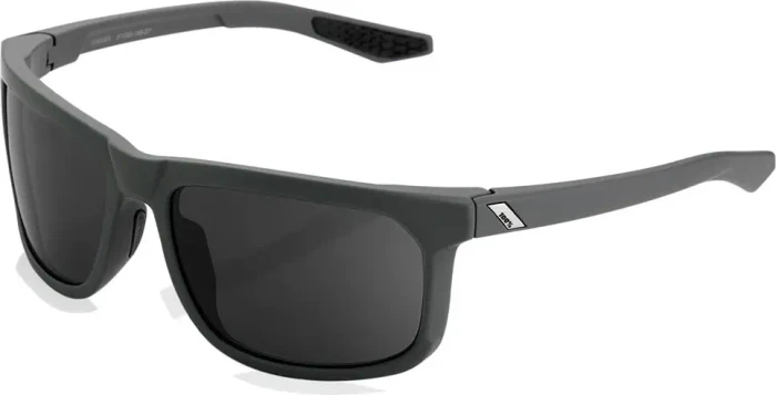 100% Hakan soft tact cool grey/smoke lens