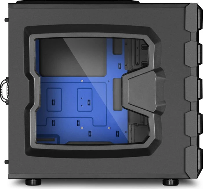 Sharkoon BD28 blau, Acrylfenster