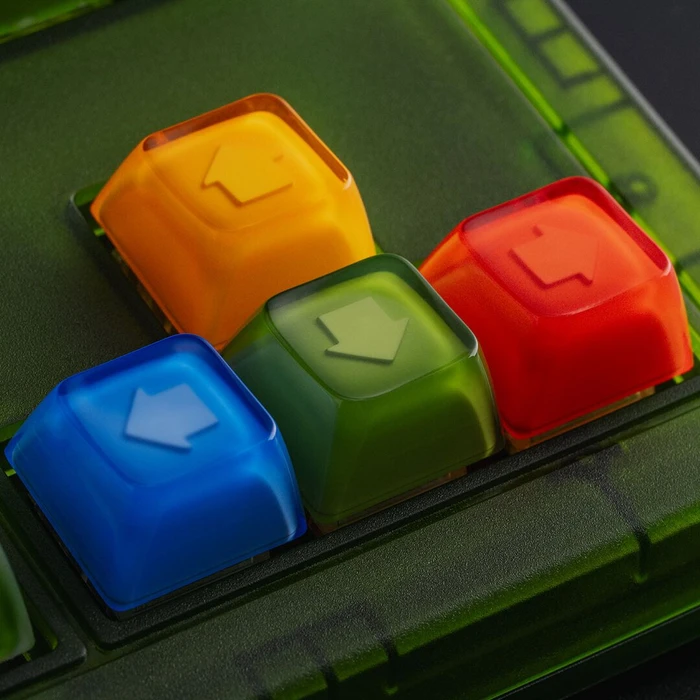 8BitDo Retro 87 Mechanical Keyboard, Xbox Edition, grün, Kailh Box Jellyfish X, USB/Bluetooth, US