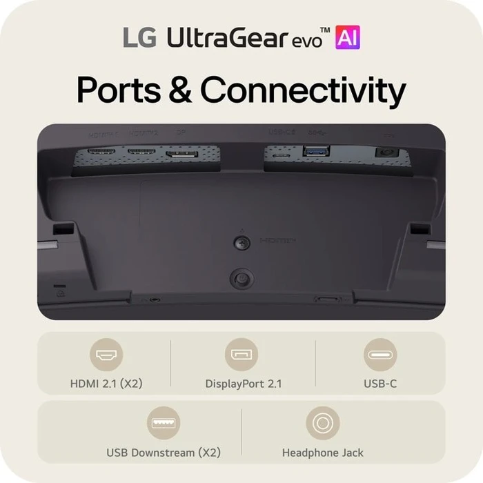 LG UltraGear evo AI OLED GX9 45GX950B-B, 44.5"
