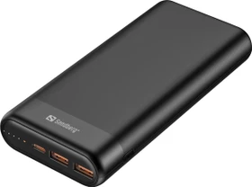 Sandberg Powerbank 20000 PD65W+2xQC3.0 schwarz