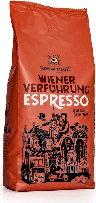 Sonnentor Wiener Verführung Espresso Bio Kaffeebohnen, 1.00kg