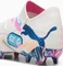 Puma Future 7 Ultimate Volume Up FG/AG puma white/luminous blue/poison pink/fizzy melon (Damen) Vorschaubild