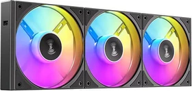 Antec Connect 120 Reverse ARGB, schwarz, 120mm, 3er-Pack