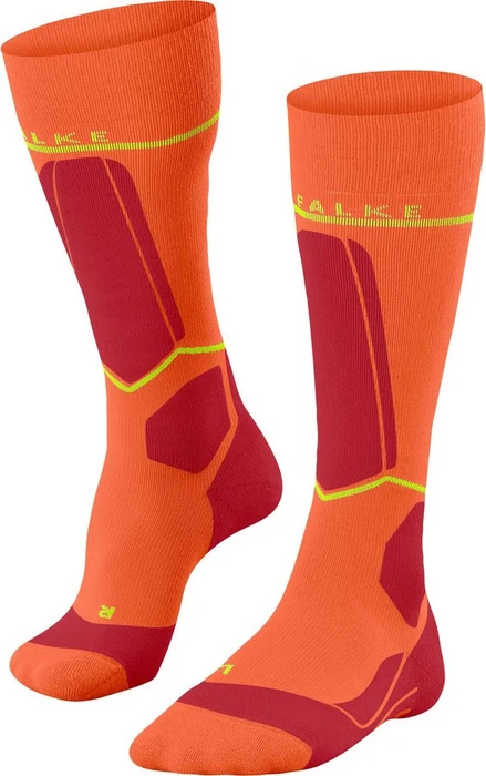 Falke SK2 Energizing Wool Skisocken flash orange (Herren)