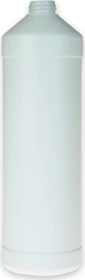 DRAK-Aquaristik Zylindrische Rundflasche aus HDPE, weiß