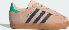 adidas Gazelle Comfort Closure Elastic Laces blush pink/night indigo/hi-res green (Junior)