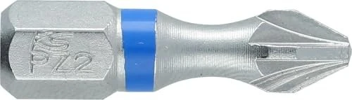 KS Tools TORSIONpower Pozidriv Bit 1/4", PZ2x25mm, 1 Stück