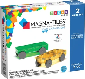 Magna-Tiles Cars green/yellow