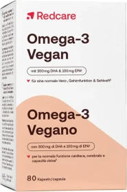 Redcare Omega-3 vegan Kapseln, 80 Stück