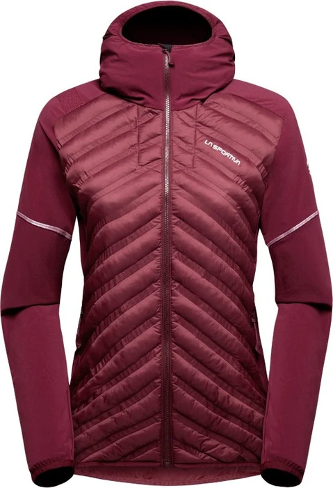 La Sportiva Koro Laufjacke redwood/chalk (Damen)