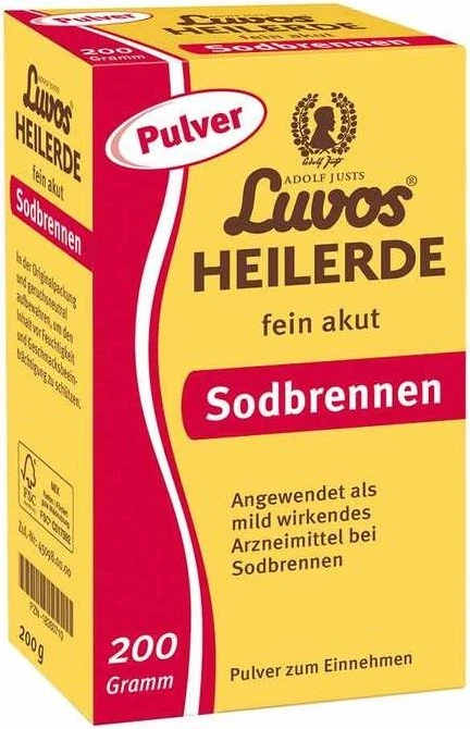 Luvos Heilerde fein akut Sodbrennen Pulver, 200g
