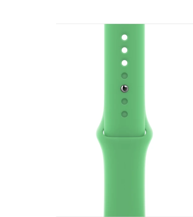 Apple Sportarmband Regular für Apple Watch 45mm signalgrün