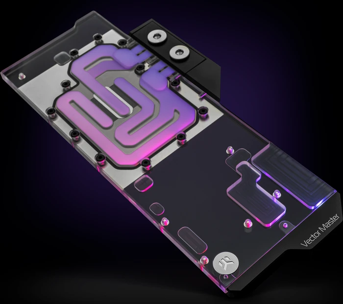EK Water Blocks Quantum Line EK-Quantum Vector Master RX 6800XT/6900XT D-RGB, Nickel, Acryl