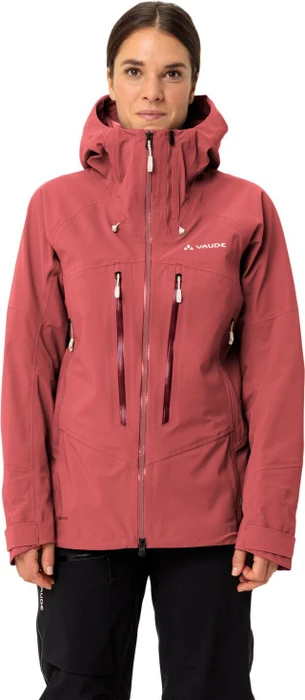 Vaude Monviso 3L Skijacke brick uni (Damen)
