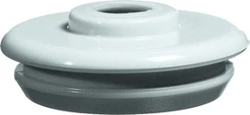 Peha IP54 PVC-Nippel mit Leitungseinführung, grau