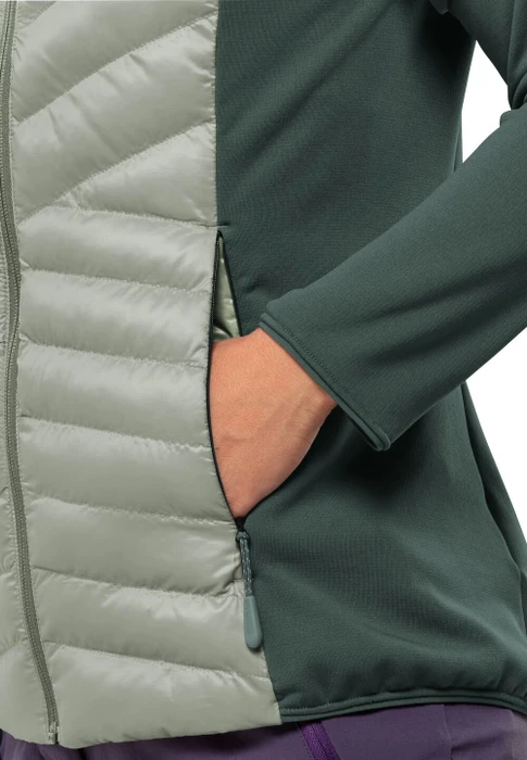 Jack Wolfskin Routeburn Pro Hybrid Jacke mint leaf (Damen)