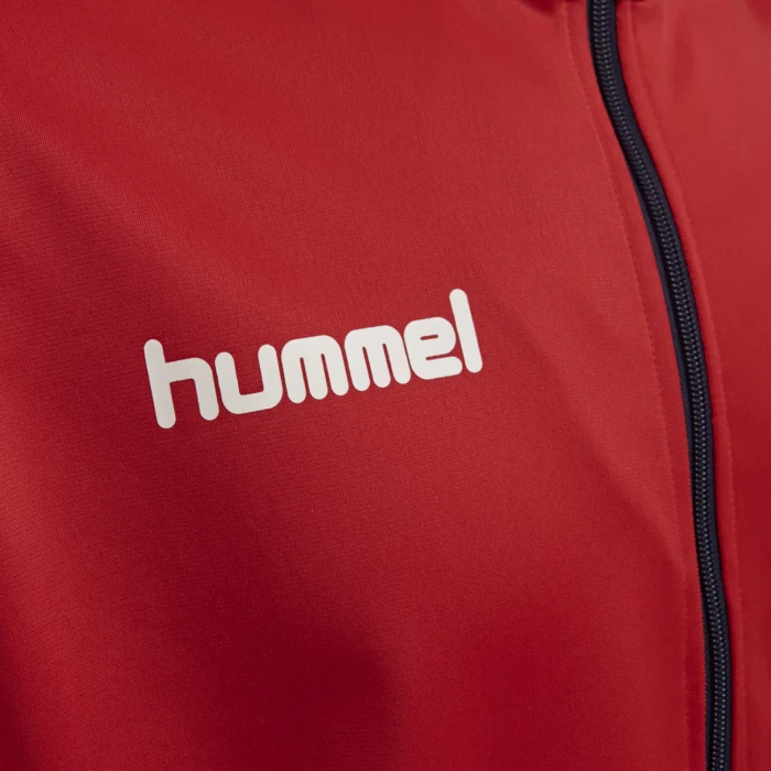 hummel Promo Poly Trainingsanzug true red/marine (Junior)