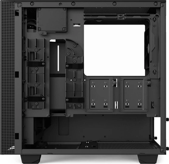 NZXT H400i schwarz, Glasfenster