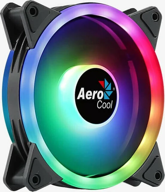 AeroCool Duo 12 Pro, LED-Steuerung, Fernbedienung, 120mm, 3er-Pack