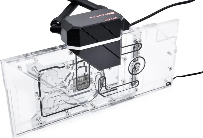Alphacool Eiswolf 2 AiO 360mm AMD Radeon RX 6800/6800XT Gaming Trio X mit Backplate