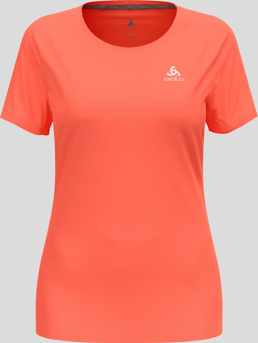 Odlo F-Dry Funktionsshirt kurzarm living coral (Damen)