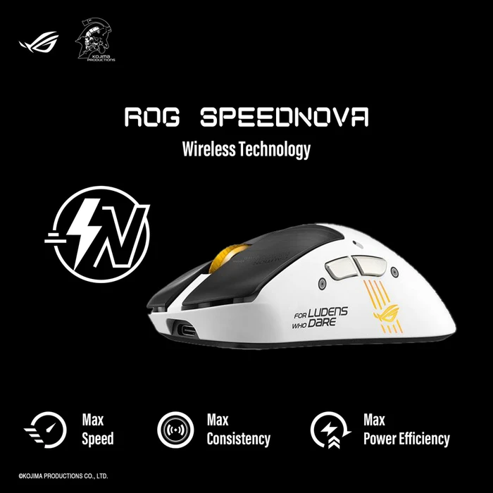 ASUS ROG Keris II Origin Wireless KJP Edition, USB/Bluetooth