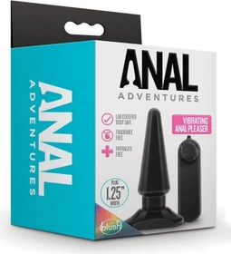 Blush Anal Adventures Vibrating Anal Pleaser