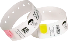 Zebra Z-Band UltraSoft Krankenhaus-Armband, 25.4x177.8mm, weiß, 250 Stück, 6er-Pack