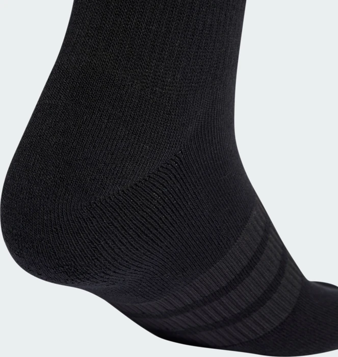 adidas Cushioned Crew Socken medium grey heather/white/black, 3 Paare