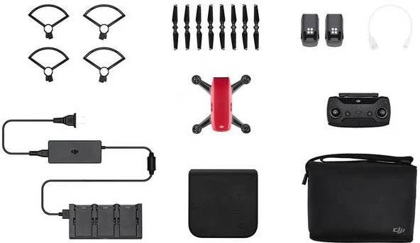 DJI Spark Fly More Combo rot