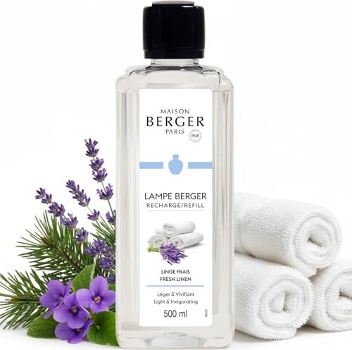 Maison Berger Lampe Berger Fresh Linen Refill, 500ml