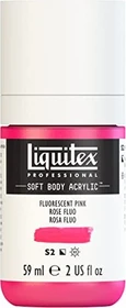Liquitex Professional Soft Body Acrylic fluorescent pink, 59ml