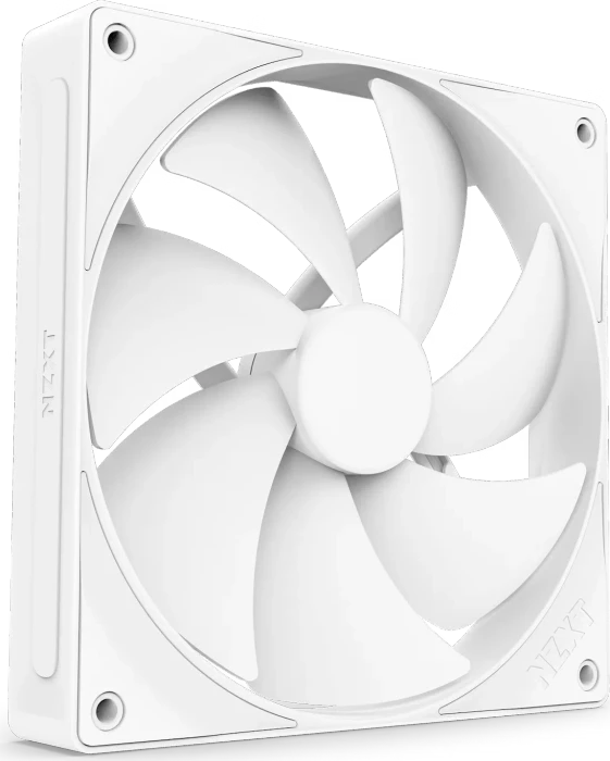 NZXT F Series F140P (2024), Matte White, weiß, 140mm