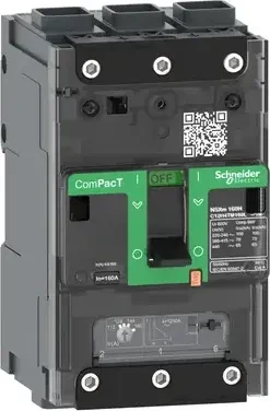 Schneider Electric Kompaktleistungsschalter ComPacT NSXm 50 A mit TM50D 3P 36kA/415V EverLink